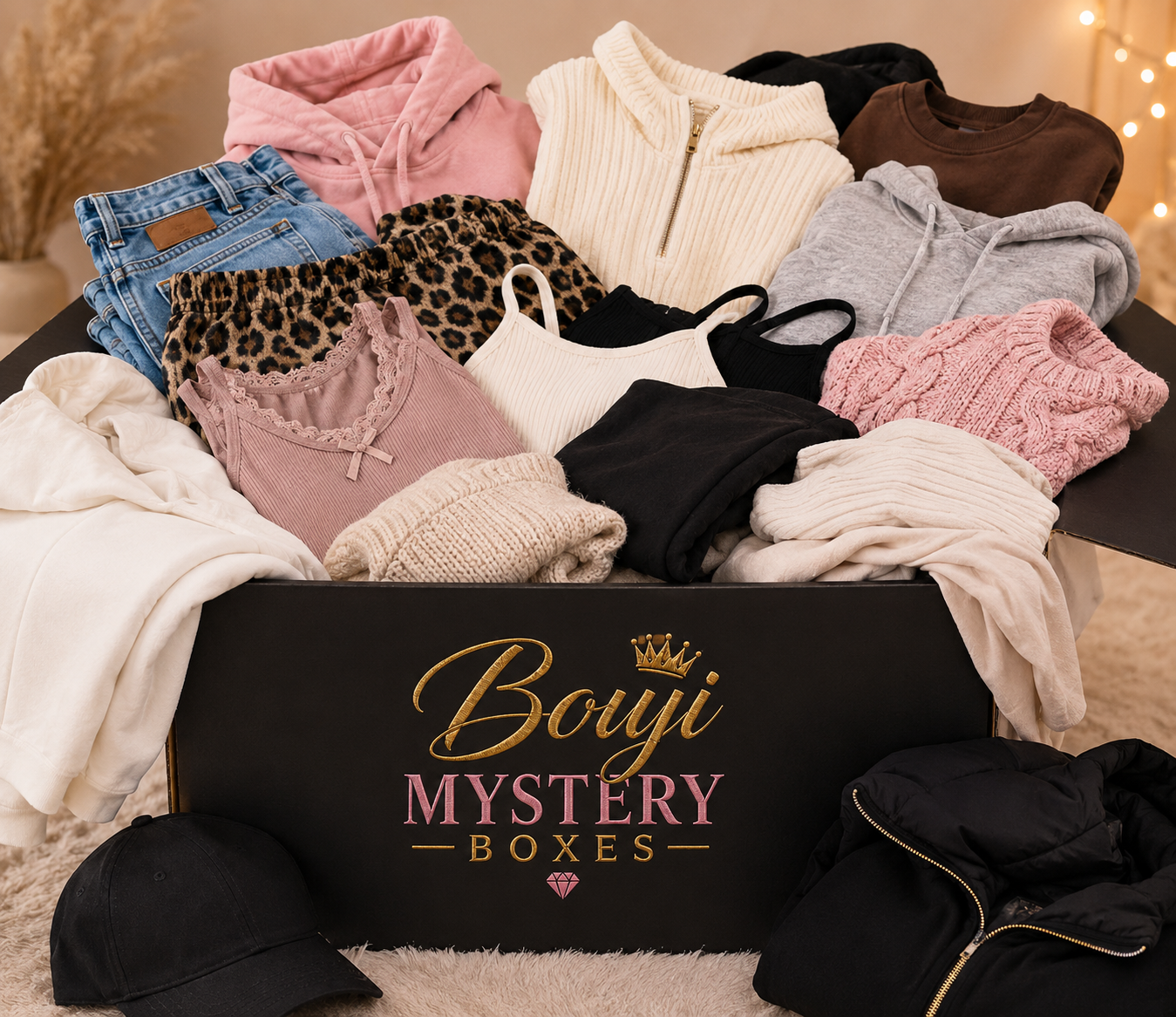 Bouji Smalls (clothing haul) (Size Large)
